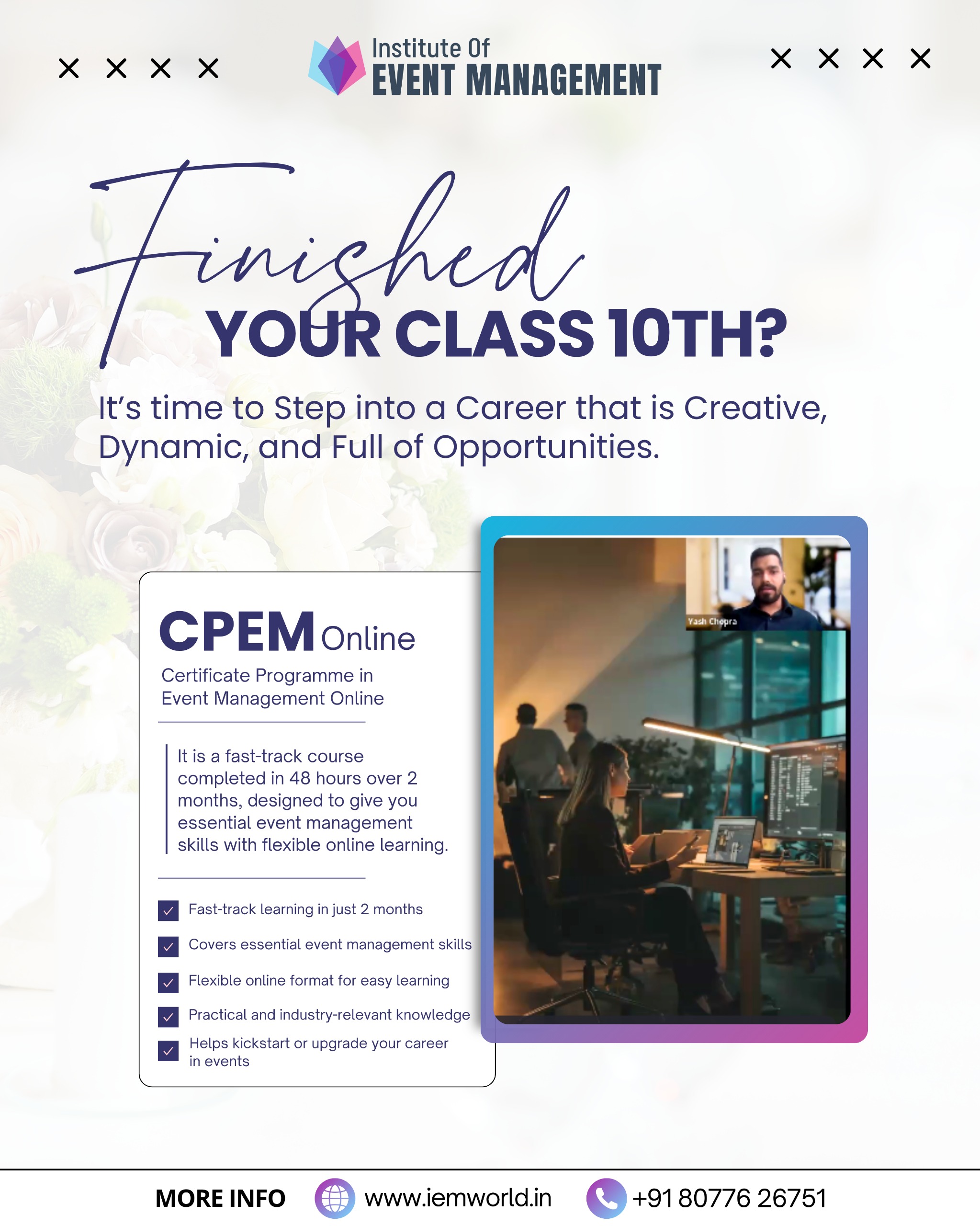 Online Event Management Course at IEM India - 2026