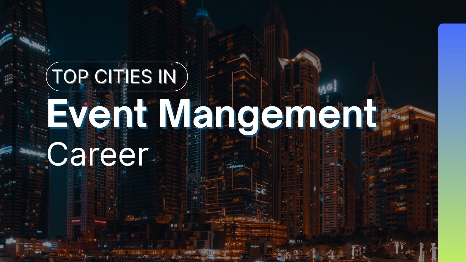 Top Cities in India to Study Event Management and Build a Rewarding Career